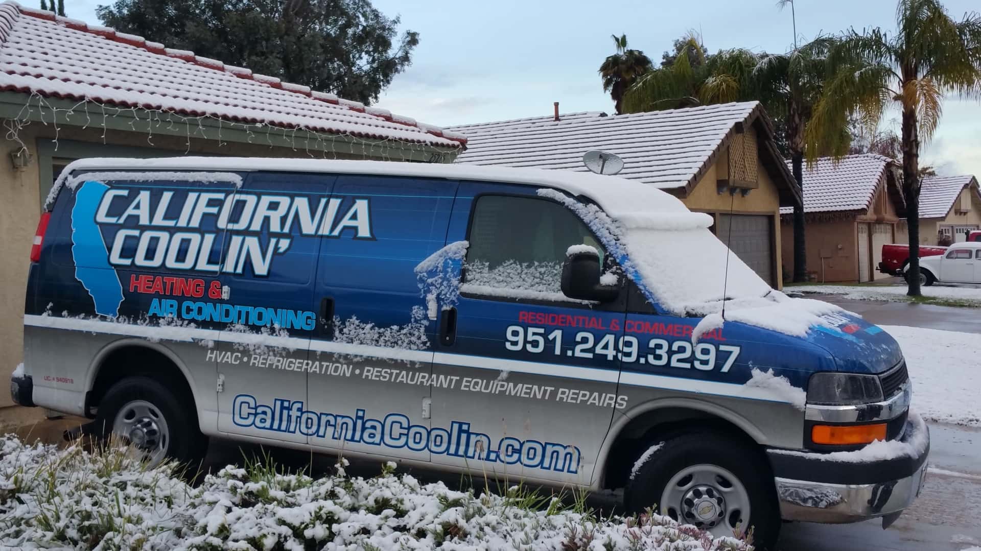 California Coolin' Heating & Air Banner